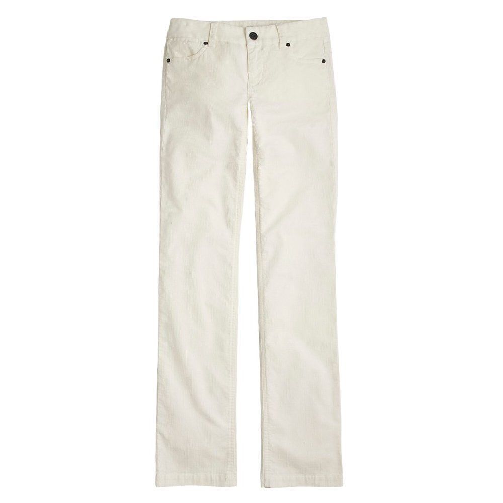J. CREW Factory Corduroy Pants, 30S, Bootcut, Some stretch, Off-white/Ivory - Picture 9 of 9